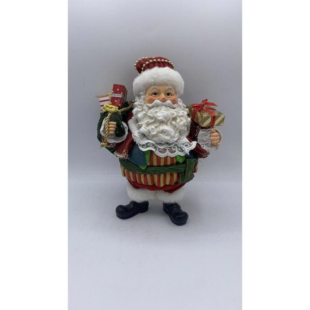 Dept 56 Christmas Santa Clause Possible Dreams Sack Of Gifts St. Nicolas 8.5”